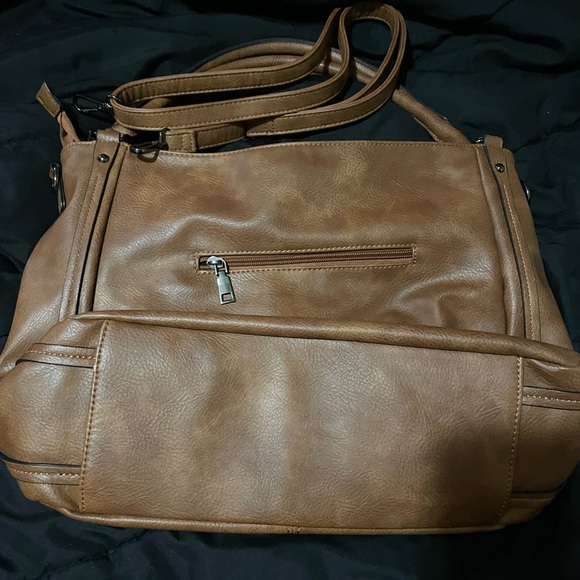 Women’s shoulder bag, brown, like new, used only a couple times. - Picture 4 of 5